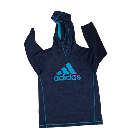 adidas Other - Adidas Climalite Shirt Boys Size 5 Black Long Sleeve Striped